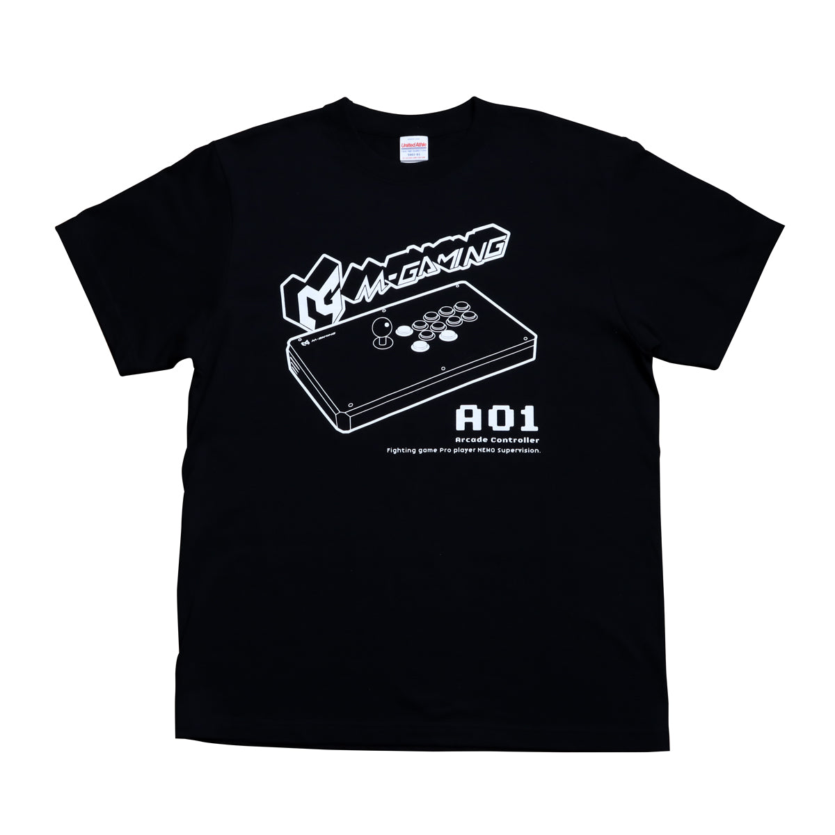 【受注生産品】予約:6月12日まで M-GAMING A01アケコンTシャツ Lサイズ　※受注生産のため注文後のキャンセル不可※