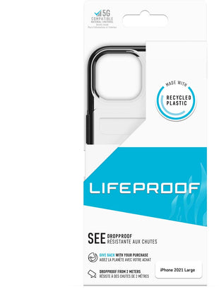 iPhone13ケース LifeProof SEE ブラッククリスタル