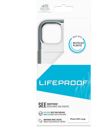 iPhone13ケース LifeProof SEE ジールグレー