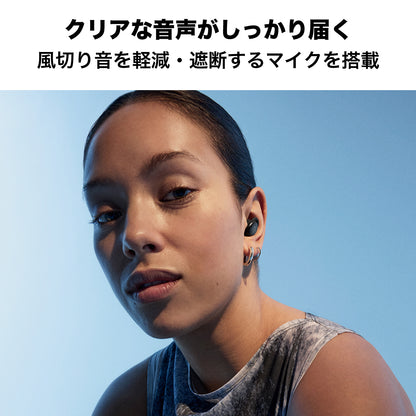 ワイヤレスイヤホン 寝ホン 小型 PORTO True Wireless Earbuds ミッドナイトブラック