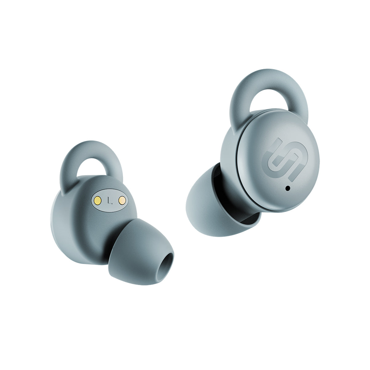 ワイヤレスイヤホン 寝ホン 小型 PORTO True Wireless Earbuds ミストブルー