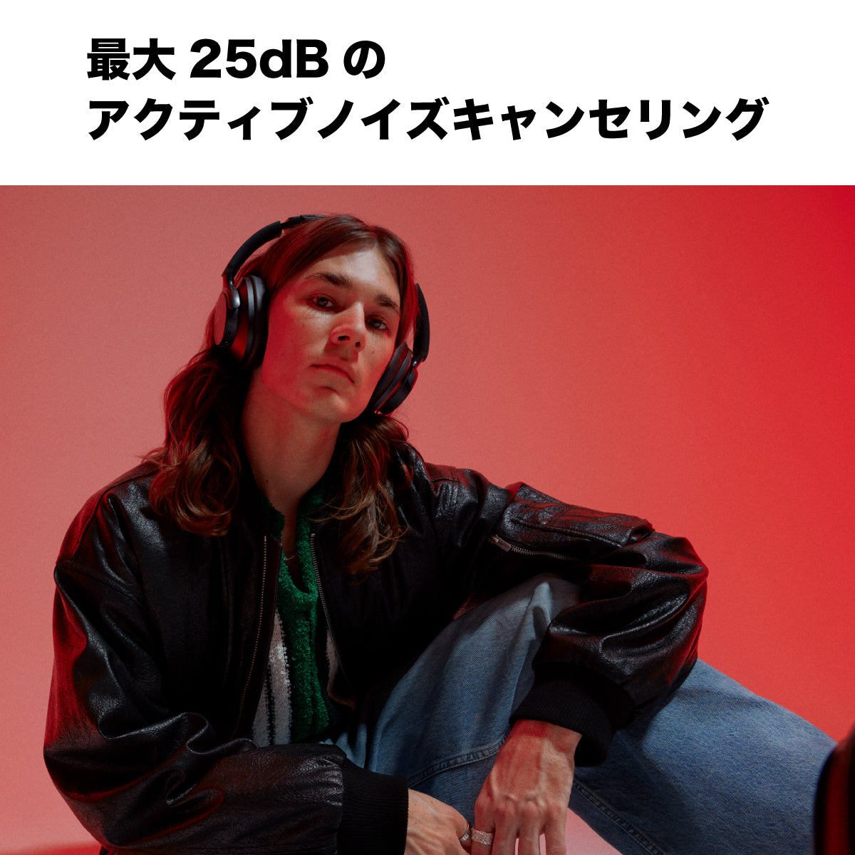 ワイヤレスヘッドホン VALENCIA ノイズキャンセリング 折りたたみ AUXポート付 パウダーピンク
