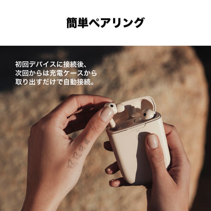 ワイヤレスイヤホン PHOENIX〔フェニックス〕 TWS ミッドナイトブラック