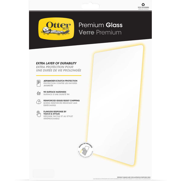 iPad Air 13インチ [M3/M2] ガラスフィルム Premium Glass Antimicrobial クリア