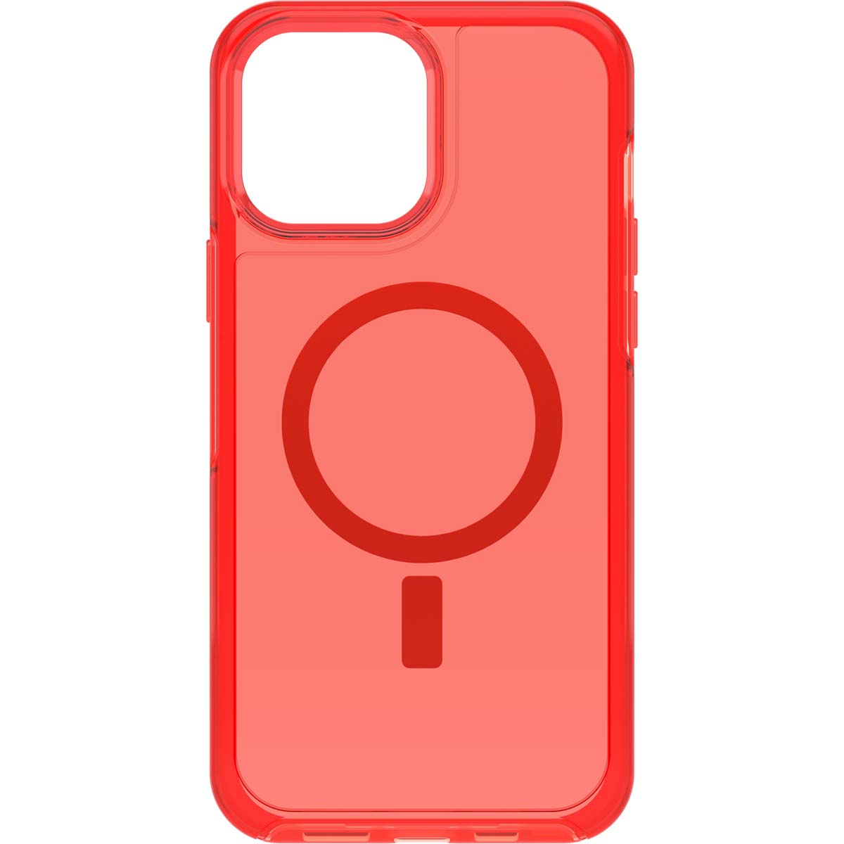 iPhone13ProMaxケース SYMMETRY PLUS CLEAR インザレッド