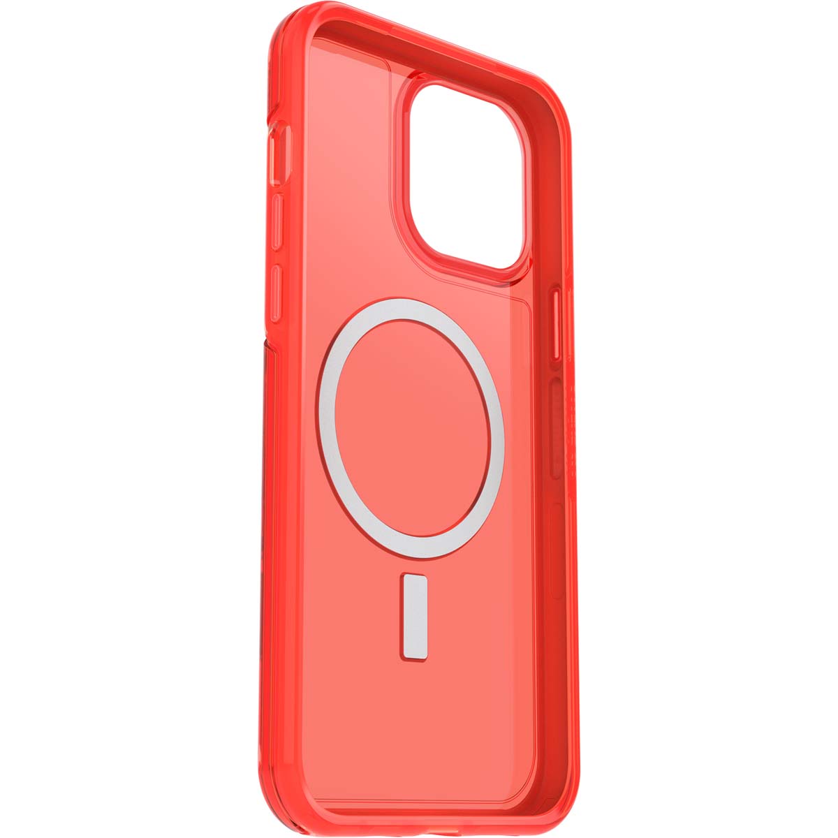 iPhone13ProMaxケース SYMMETRY PLUS CLEAR インザレッド
