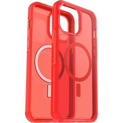 iPhone13ProMaxケース SYMMETRY PLUS CLEAR インザレッド